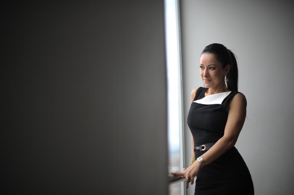 La sexóloga Flavia Dos Santos lleva más de diez años radicada en Colombia. /  Cristian Garavito 