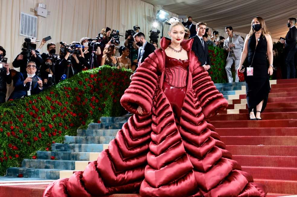 Gigi Hadid en la Met Gala 2022
