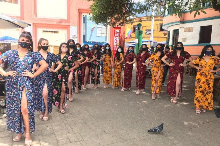 Excombatientes confeccionarán parte del vestuario de las candidatas de Bogotá Real