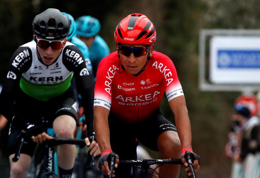 Nairo Quintana quedó en la posición número 15 de la clasificación general.