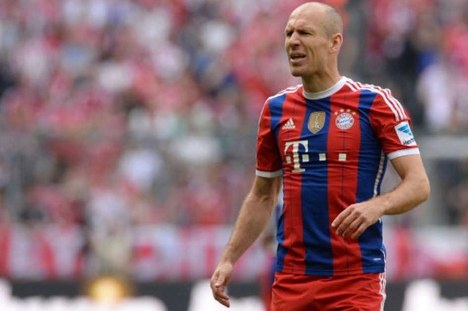 Arjen Robben, delantero del Bayern Múnich. Foto: AFP