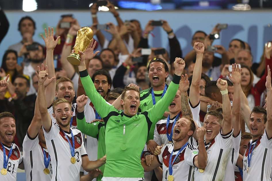 Manuel Neuer, portero alemán. Foto: AFP