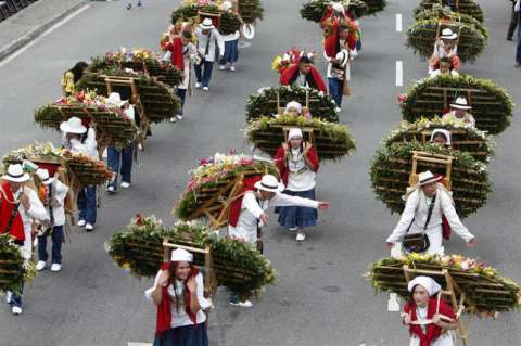 Medellín se prepara para la Feria de las Flores