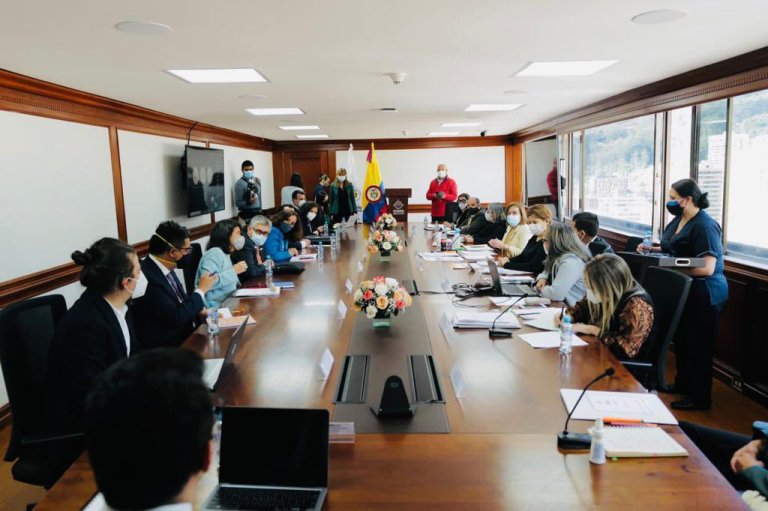 Hoy se llevó a cabo otra reunión con Procuraduría y Cancillería.