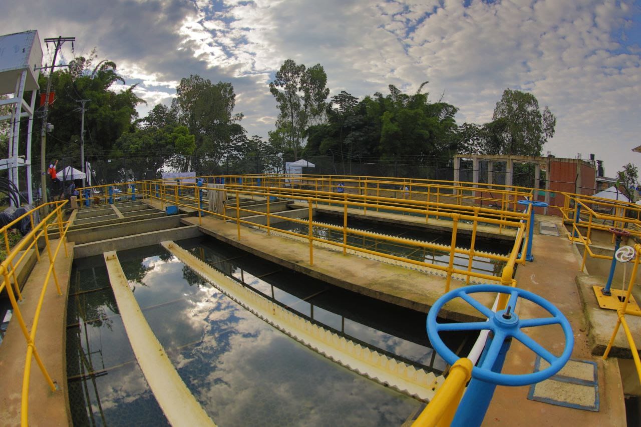 Planta de Tratamiento de Aguas en la Mesa.
