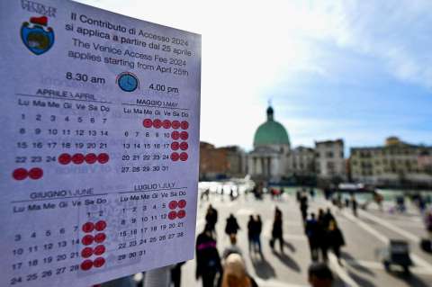 Tarifa de acceso a Venecia: ¿cuándo comienza a aplicarse y cuánto cuesta?