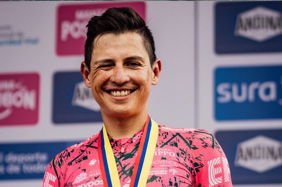Esteban Chaves, ciclista colombiano.