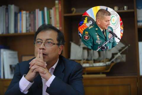 La foto fue sacada de contexto: general Garzón tras su retiro por orden de Petro