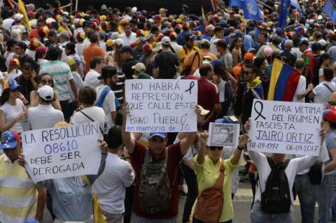 Así se viven las manifestaciones en Venezuela