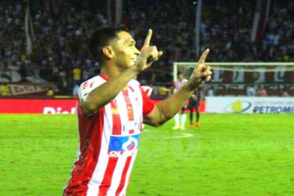 Teófilo Gutiérrez marcó el gol que le dio el triunfo al Júnior sobre Medellín. / Junior Club S.A