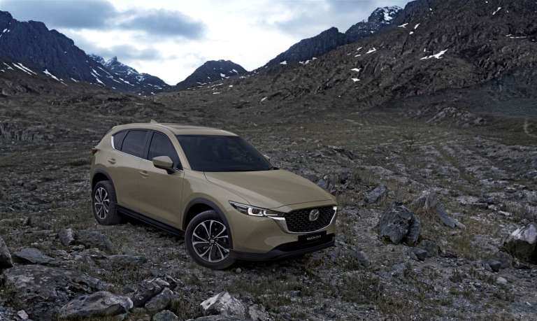 El color “Zircón Arena” fue incluido al portafolio de Mazda CX-5.