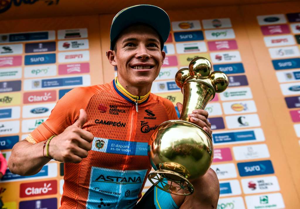 Miguel Ángel López, campeón de la edición 2019 del Tour Colombia. / EFE