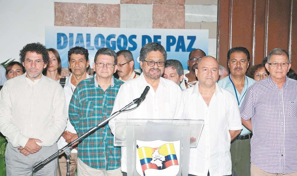 La mayoría del actual Secretariado de las Farc se encuentra en los diálogos de paz de La Habana. / / AFP