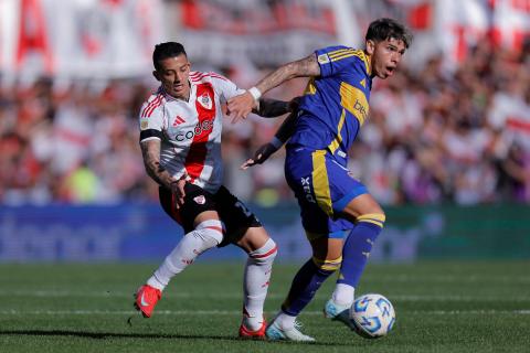 Así fueron los goles del River Plate de Kevin Castaño, que venció a Boca: video