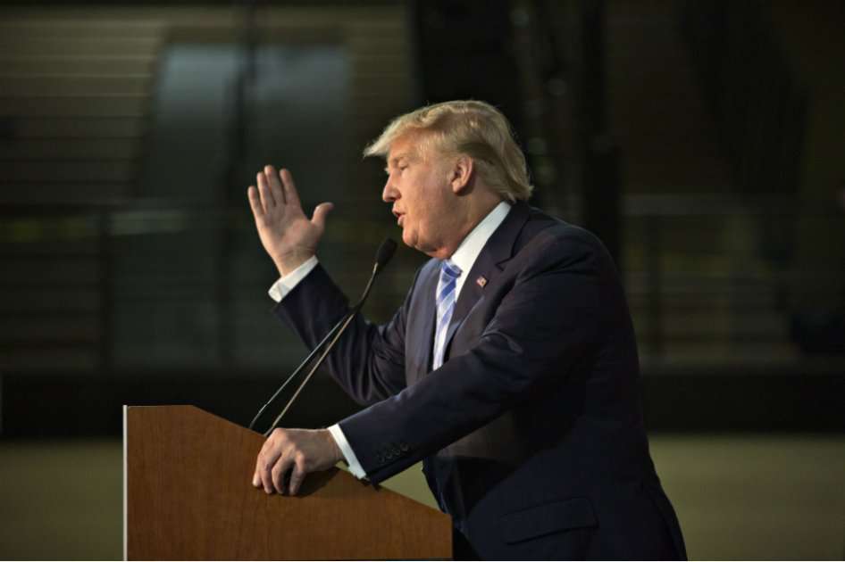 Donald Trump, quien aspira a la nominación para la presidencia por el partido republicano de EE.UU.. / Bloomberg