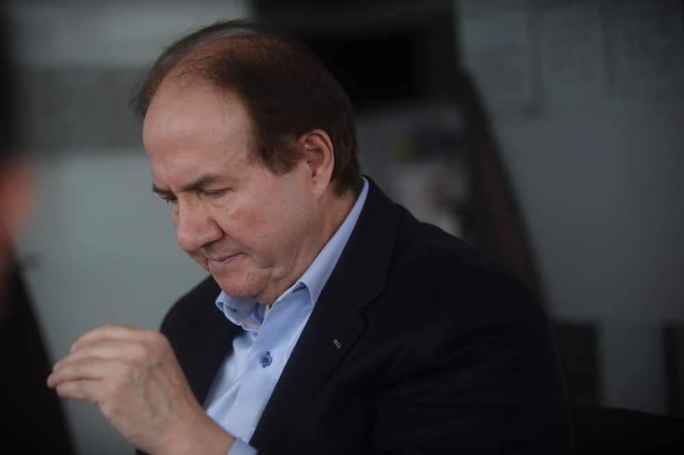 El Exmagistrado Leonidas Bustos es investigado por la Comisión de Acusaciones de la Cámara de Representantes.  / Cristian Garavito - El Espectador. 