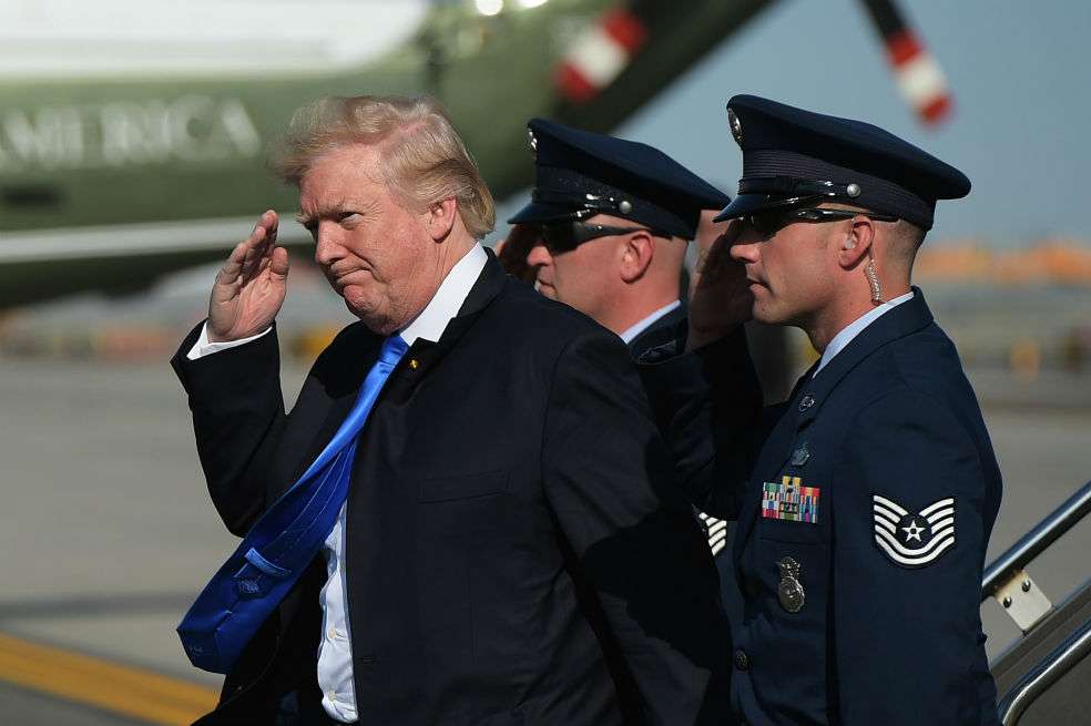 El presidente de Estados Unidos, Donald Trump. / AFP