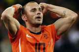 Wesley Sneijder será el gran ausente en el amistoso contra Colombia