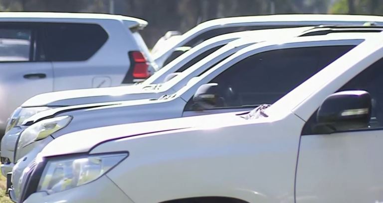 Camionetas robadas de la UNP: Policía recupera cinco vehículos más