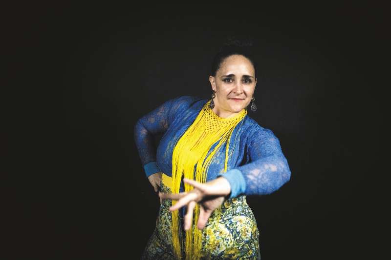 Silvana Reyes es bailaora formada en Sevilla y dirige la escuela Reyes Díaz Flamenco en Bogotá. / Juan Camilo Forero