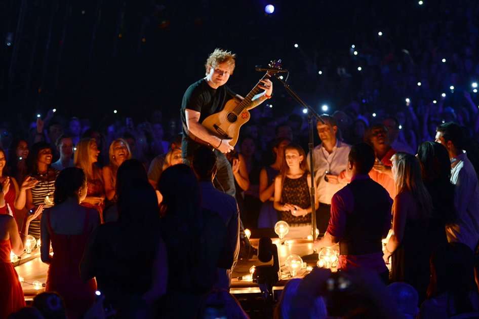 Ed Sheeran. / AFP