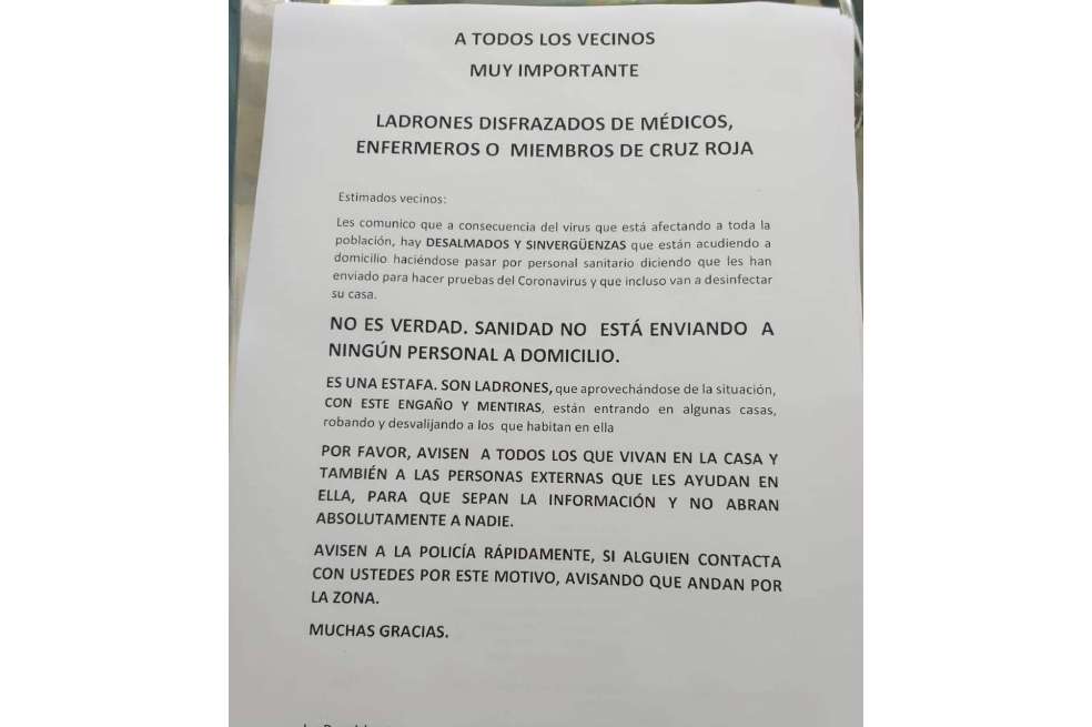 La Secretaría de Salud anunció que no tiene conocimiento de este tipo de campañas y recordó que los ciudadanos siempre pueden informarse mediante el número (1) 3 649666, habilitado para atender dudas o requerir más información sobre el coronavirus.