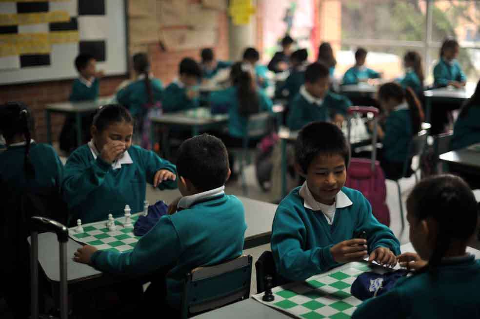 De los 384 colegios públicos de la ciudad, 17 que están por concesión se encuentran entre los 50 mejores de la capital. / Andrés Torres
