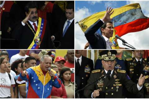 Conozca quiénes son los protagonistas de la lucha por el poder en Venezuela