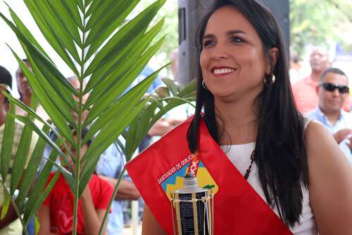 Lucy Amparo Guzmán es la primera mujer en la historia que, por voto popular, llegó a la Alcaldía de Santander de Quilichao. / Cortesía Proclama del Cauca
