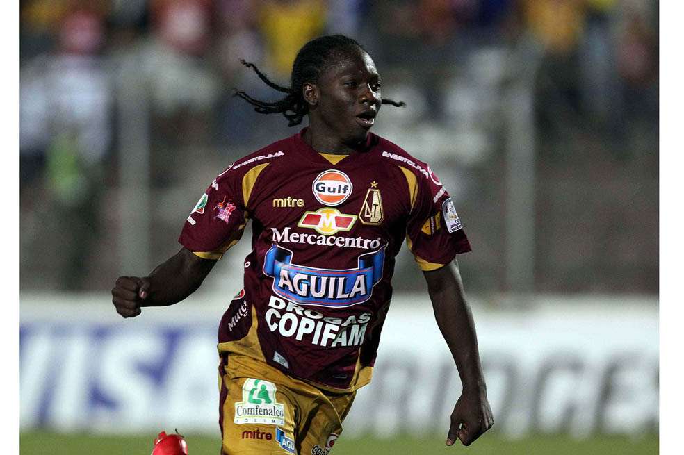 Yimmy Chará es uno de los jugadores más destacados del Deportes Tolima. /EFE