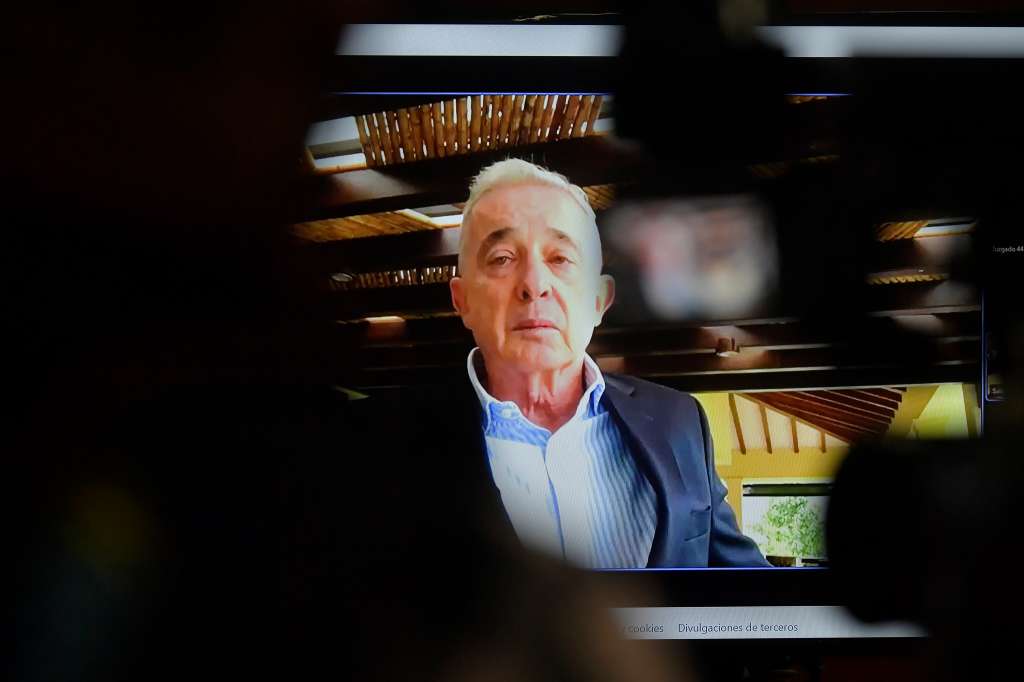 Expresidente asistió de forma virtual a la tercera jornada del juicio en su contra, diligencia que fue aplazada porque no se presentaron sus abogados.