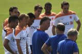 Holanda se entrena sin Sneijder ni Fer