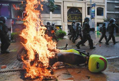 Intervención de las protestas, ¿sin cambios de fondo?