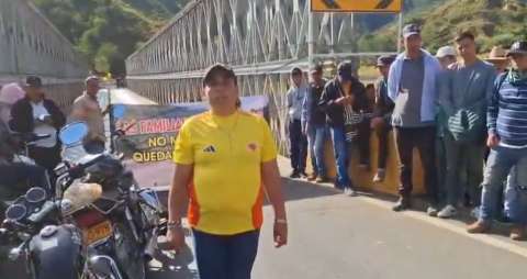 Manifestantes de El Tarrita bloquearon la carretera Ocaña-Cúcuta