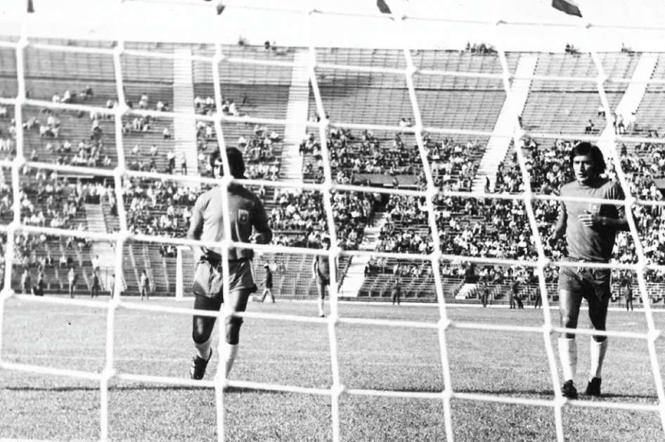 El histórico partido del año de 1973 que se jugó en el estadio Nacional de Santiago de Chile. Cortesía El Nacional