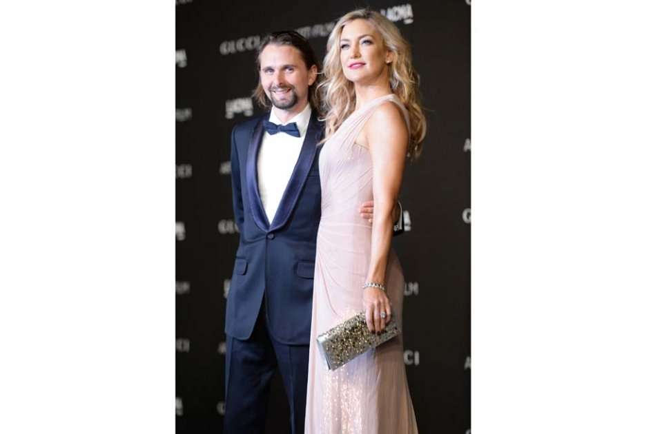 Matthew Bellamy y Kate Hudson.
