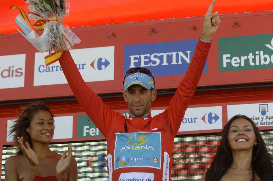 Nibali es uno de los favoritos para ganar la Vuelta a España 2013.