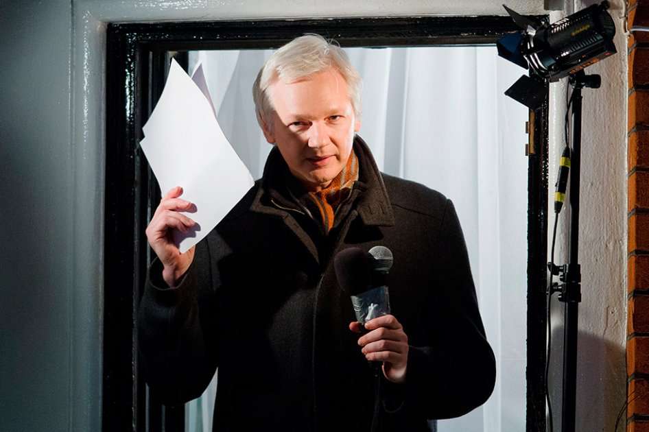 Julian Assange está refugiado desde hace seis meses en la embajada de Ecuador en Londres.