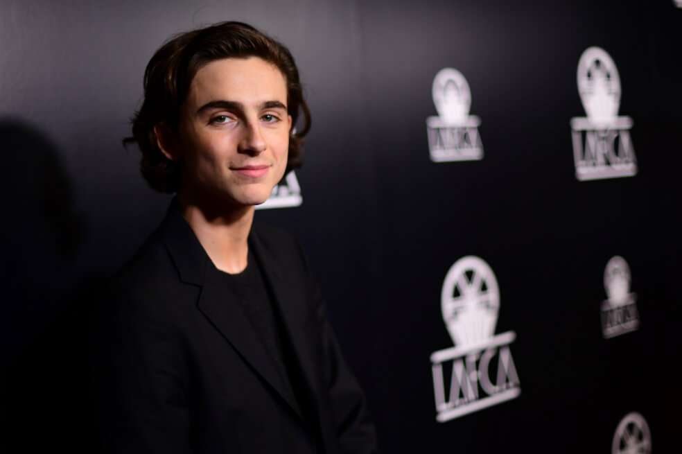 Timothée Chalamet.  / MATT WINKELMEYER / GETTY IMAGES NORTH AMERICA / AFP