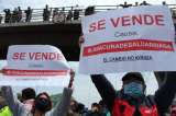 En imágenes: vuelven a protestar en Soacha por aumento en el impuesto predial