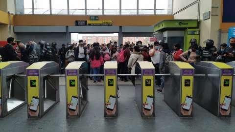 Policía Metropolitana se prepara para manifestaciones del 28 de enero