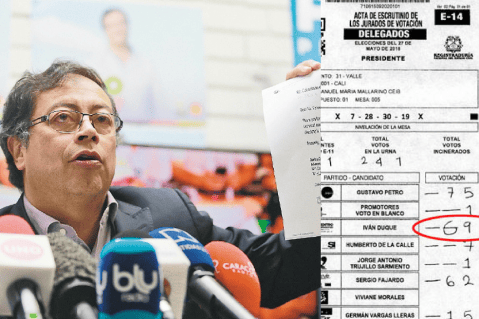 Gustavo Petro denuncia presunto fraude en elecciones presidenciales