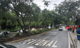 Reabrieron tramo de la avenida El Poblado que fue afectado por las lluvias en Medellín
