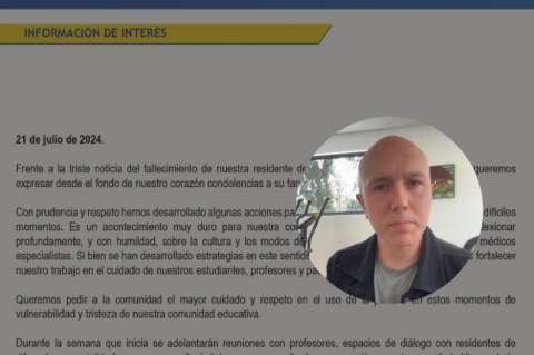 Caso Javeriana | Dr. Carlos Jaramillo dio detalles de su residencia: “Me pegaban”