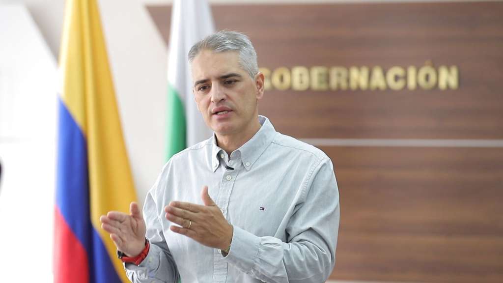 Gobernador de Antioquia, Andrés Julián Rendón.