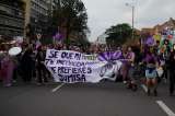Así se vivió la marcha en conmemoración del Día Internacional de la Mujer