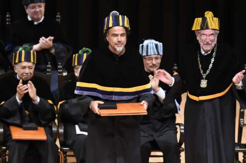Alejandro González Iñárritu, doctor honoris causa de la UNAM
