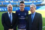 La foto de Pastrana, James Rodríguez y Uribe en el Bernabéu que molestó a las Farc