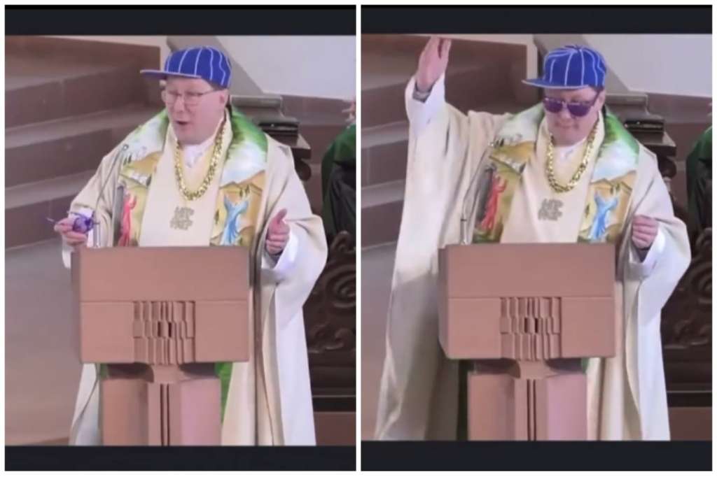El padre Thomas Eschenbacher decidió tomar esta decisión para llegar a los más jóvenes.