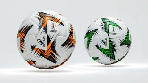 Este es el nuevo balón de la Europa League y la Conference League: ¿cuánto cuesta?